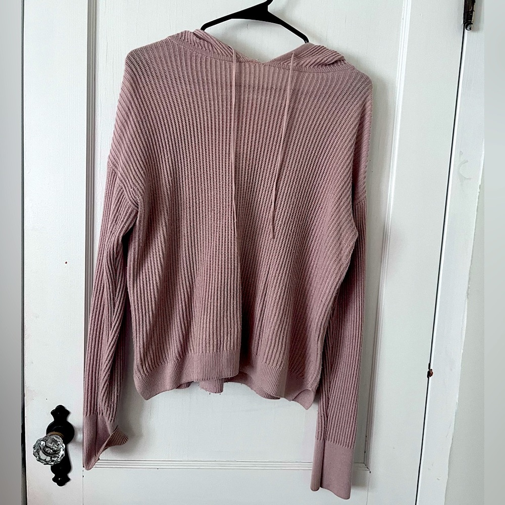 Garage -  Pink - Sweater with Hood - Size Medium